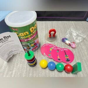 Can do! Magnetic Learning Set for Kids - Red, Blue, Yellow, Green